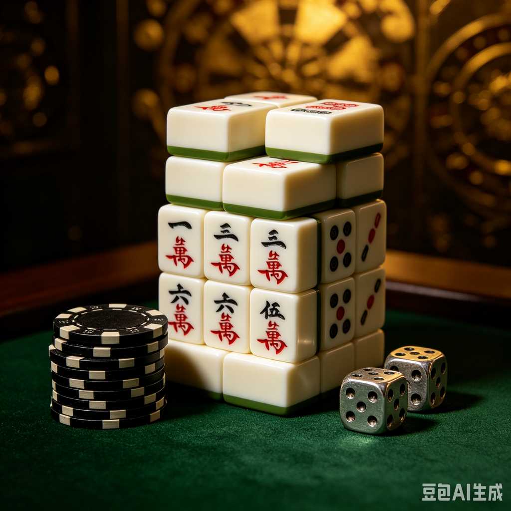 two tone mahjong set design